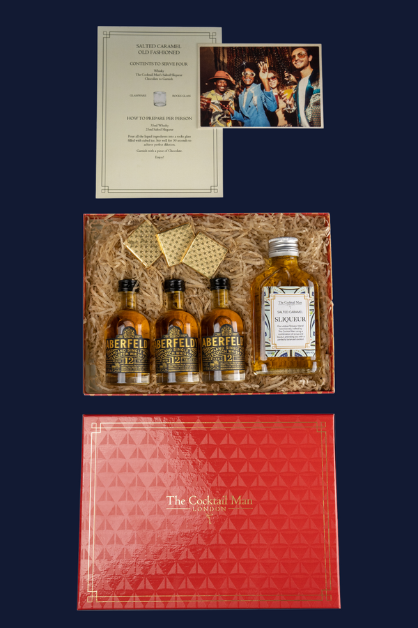Salted Caramel Old Fashioned Christmas Cocktail Kit | Early Bird
