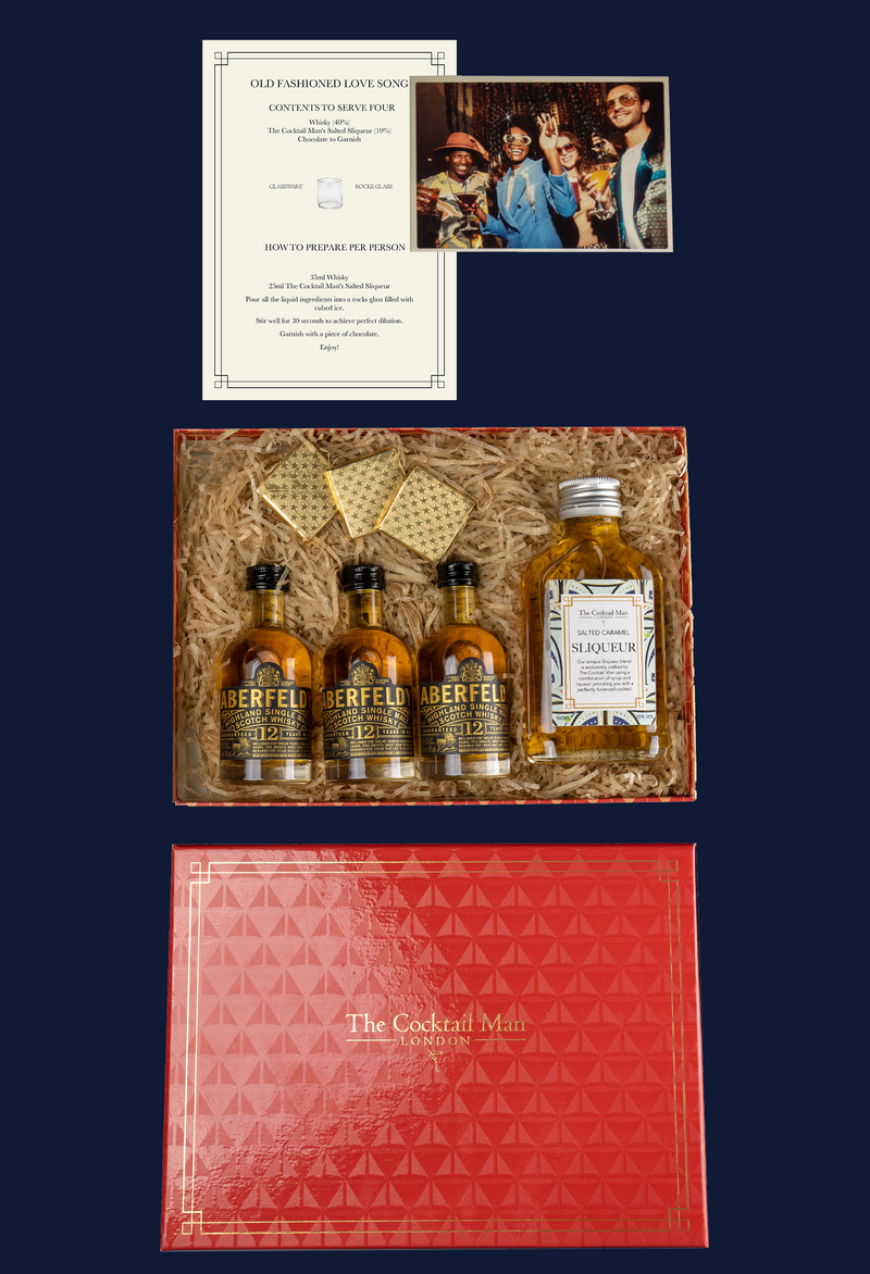 Salted Caramel Old Fashioned Cocktail Kit